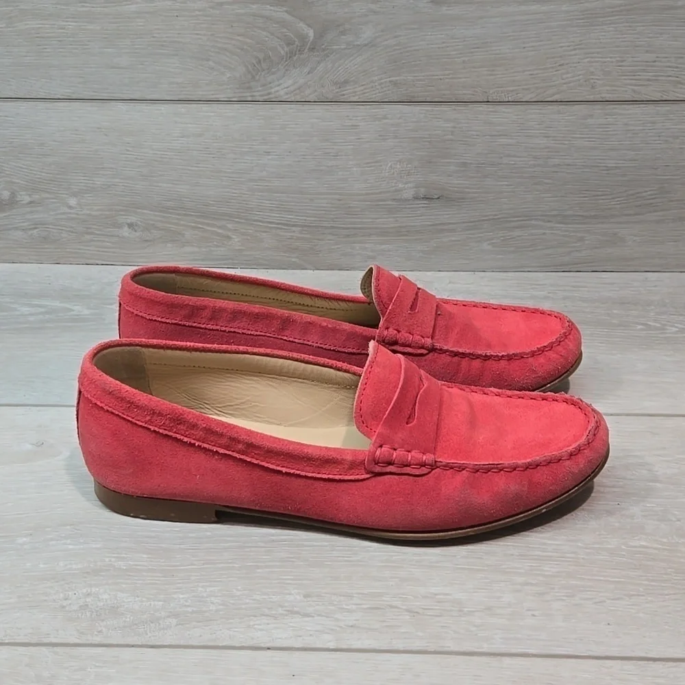 J.Crew Women Italy Oxford Loafer Slip on shoes sz 10 - Picture 2 of 11
